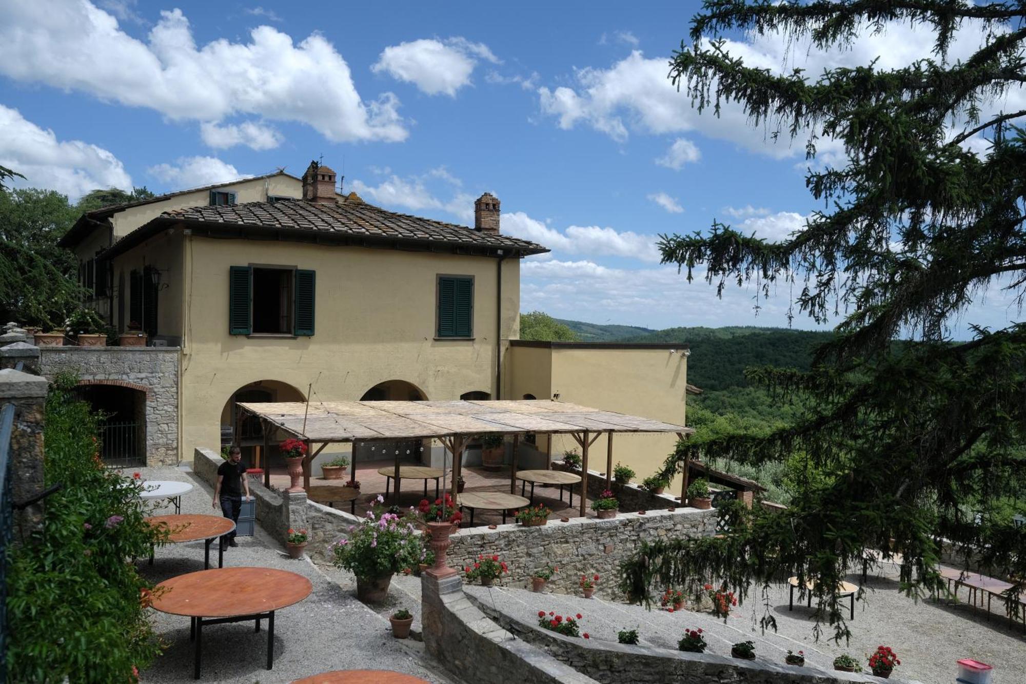 Hotel Villa Casalecchi Castellina in Chianti Exterior foto