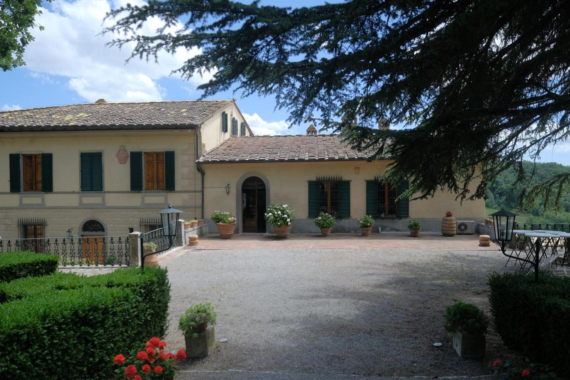 Hotel Villa Casalecchi Castellina in Chianti Exterior foto