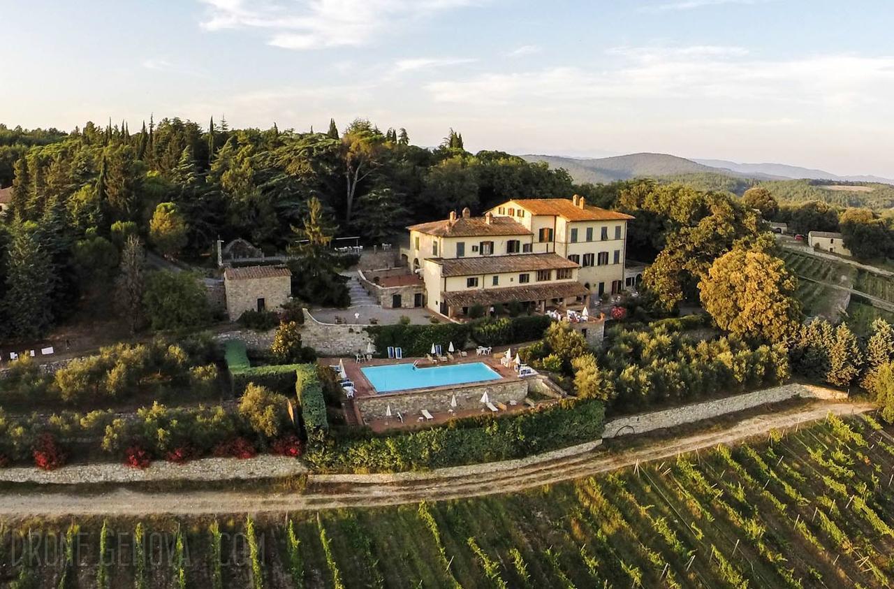 Hotel Villa Casalecchi Castellina in Chianti Exterior foto