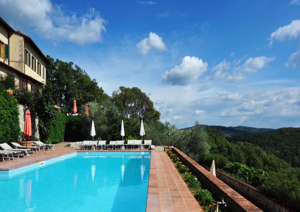 Hotel Villa Casalecchi Castellina in Chianti Exterior foto